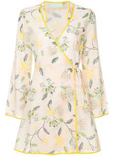 The Upside платье с запахом с принтом