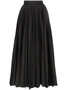 Khaite Keira wide leg pleated trousers