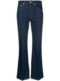 Sonia Rykiel укороченные расклешенные джинсы