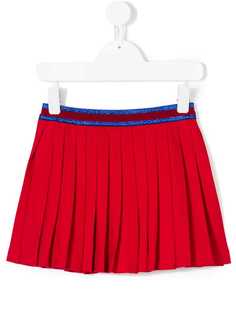Gucci Kids плиссированная мини-юбка