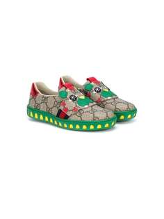 Gucci Kids кроссовки с аппликацией