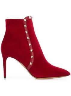 Valentino ботильоны с заклепками Valentino Garavani Rockstud