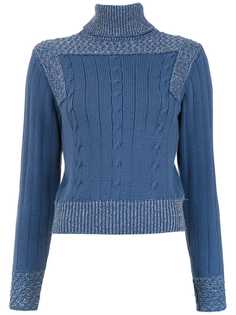 Framed Moon knitted top