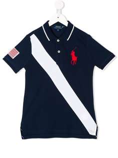 Ralph Lauren Kids рубашка-поло с логотипом