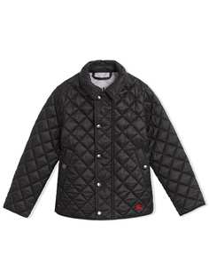 Burberry Kids стеганая куртка
