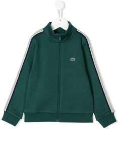 Lacoste Kids толстовка с рукавами с полосками
