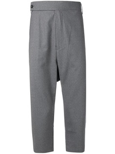 Odeur укороченные брюки с заниженным шаговым швом