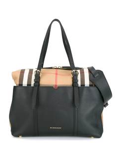 Burberry Kids маленькая сумка для мамы House Check