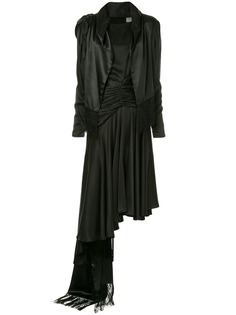 Preen By Thornton Bregazzi платье асимметричного кроя с драпировками