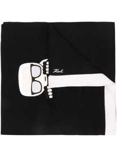 Karl Lagerfeld шарф с карманом Ikonik