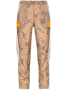 Preen By Thornton Bregazzi укороченные спортивные брюки Nelly с цветочным принтом
