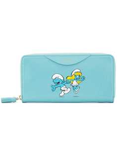 Anya Hindmarch крупный кошелек Smurf Couple