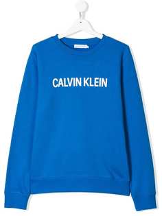 Calvin Klein Kids толстовка с логотипом TEEN