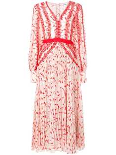 Self-Portrait платье миди с принтом