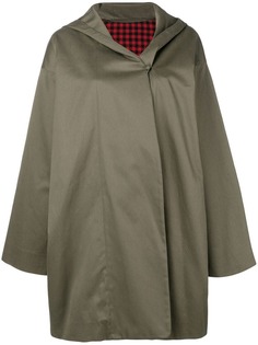 Daniela Gregis hooded trench coat