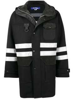 Junya Watanabe MAN reflective stripe hooded jacket