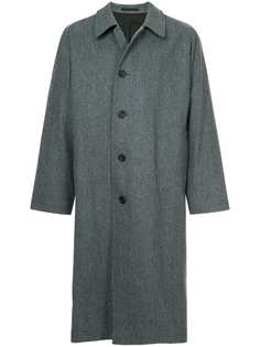 E. Tautz "однобортное пальто "" в елочку"""