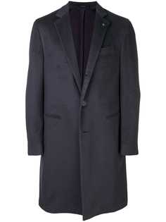 Lardini кашемировое однобортное пальто