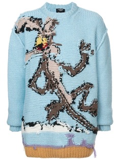 Calvin Klein 205W39nyc джемпер свободного кроя с принтом