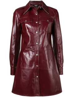 Calvin Klein 205W39nyc длинная рубашка в стиле милитари