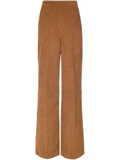 Andrea Marques wide leg corduroy trousers