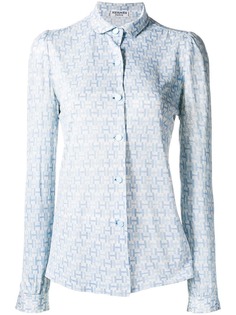 Hermès Vintage рубашка с принтом