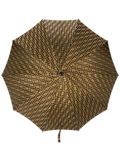 Fendi Vintage зонт с логотипом