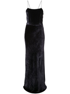 Jason Wu бархатное платье без застежки