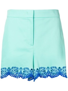 Emilio Pucci шорты с вышивкой