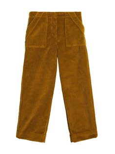 Burberry Kids TEEN Corduroy Wide-leg Trousers