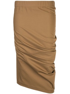 Brunello Cucinelli прямая юбка со сборками