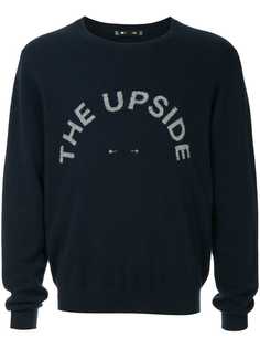The Upside свитер вязки интарсия с логотипом