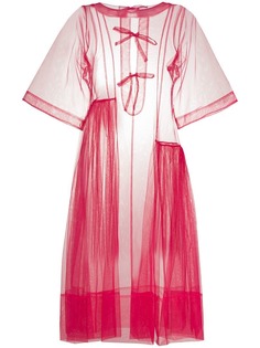 Molly Goddard тюлевое платье с оборками Rebecca
