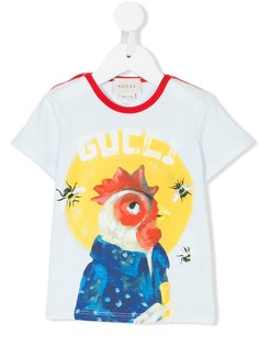 Gucci Kids футболка с принтом