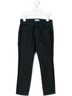 Lanvin Enfant джинсы с лампасами