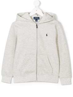 Ralph Lauren Kids толстовка с капюшоном на молнии