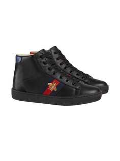 Gucci Kids кроссовки-хайтопы