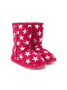 Emu Kids star print boots