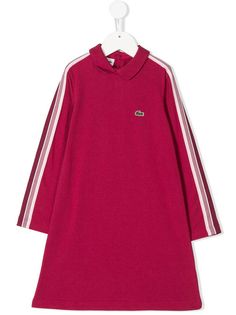 Lacoste Kids платье с воротником-поло