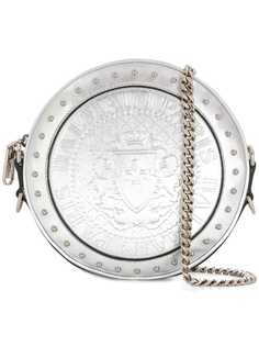 Balmain ламинированная сумка через плечо