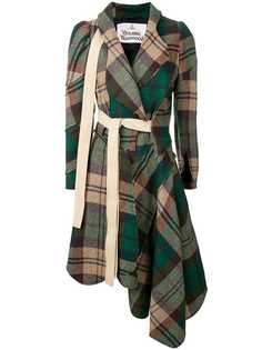 Vivienne Westwood асимметричное пальто с поясом