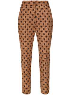 Andrea Marques printed straight trousers