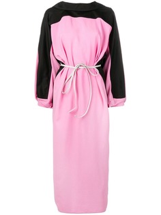 Marni "платье макси кроя ""задом наперед"""