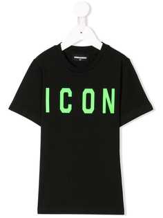 Dsquared2 Kids футболка с принтом ICON