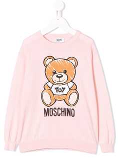 Moschino Kids толстовка с логотипом