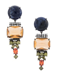 Iosselliani Club Africana earrings