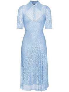 Alessandra Rich платье Infermiera из цветочного кружева