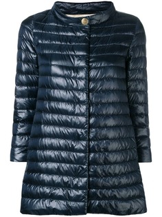 Herno пуховик с воротником-воронкой