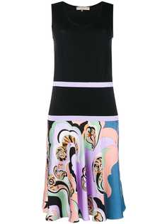 Emilio Pucci расклешенное платье миди
