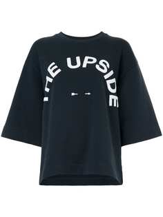 The Upside футболка с принтом-логотипом